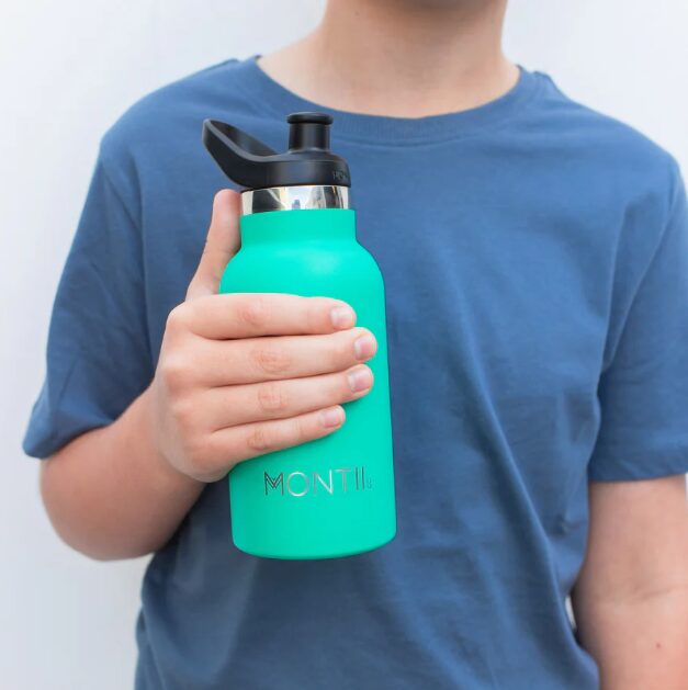MontiiCo Mini Drink Bottle - Kiwi - Imagen 2