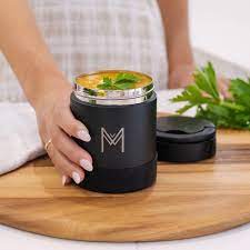 MontiiCo Insulated food Jar 400ml - Midnight - Imagen 2