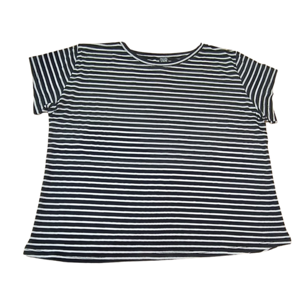 Polo Basic - Rebon Negro / Blanco