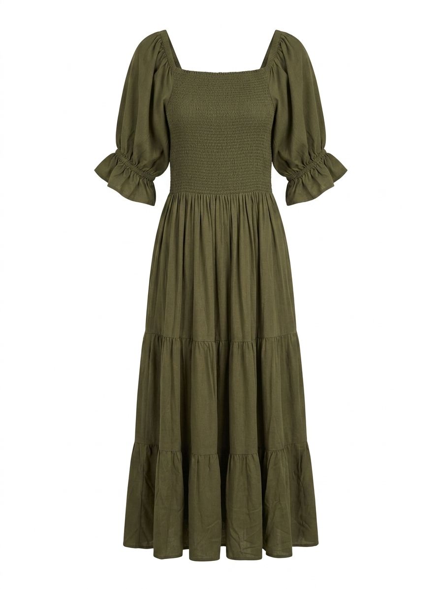 Vestido Isa - Verde