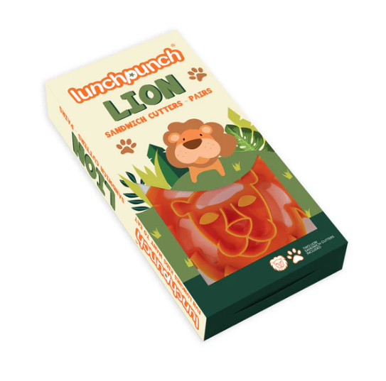 Lunch Punch Sandwich Cutters Pairs - Lion - Imagen 2