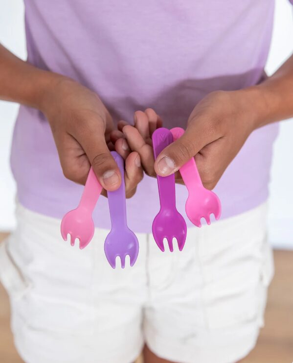 Montiico Spork Set 4 - Pastel - Imagen 6
