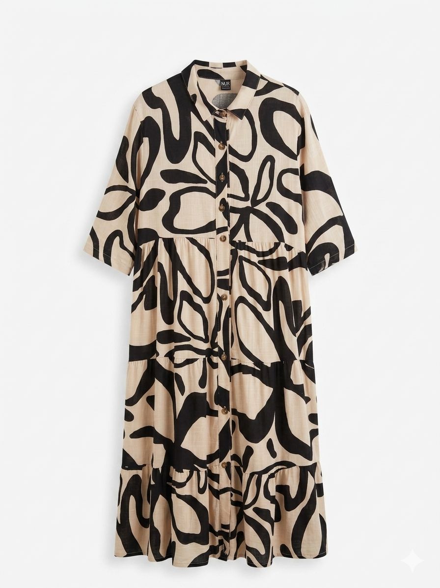 Vestido Maria - Beige