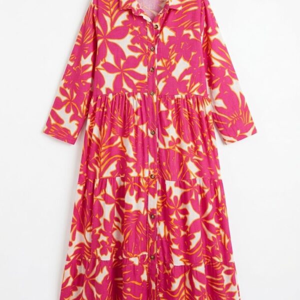 Vestido Maria - Fucsia