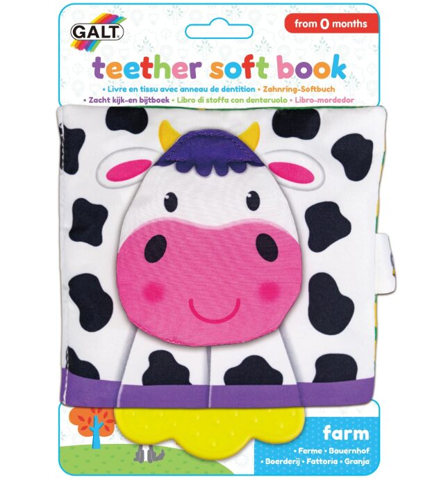 Teether soft books GALT - Granja