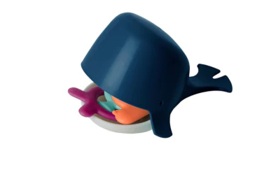 Chomp Bath Toy - Navy BOON