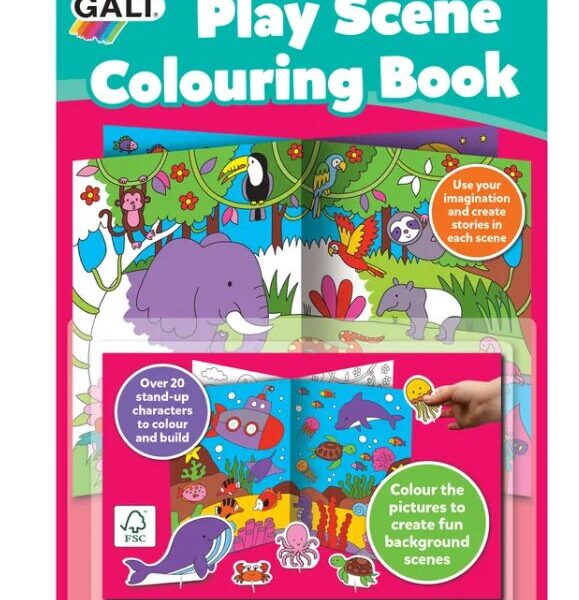 Play Scene Colouring Book GALT