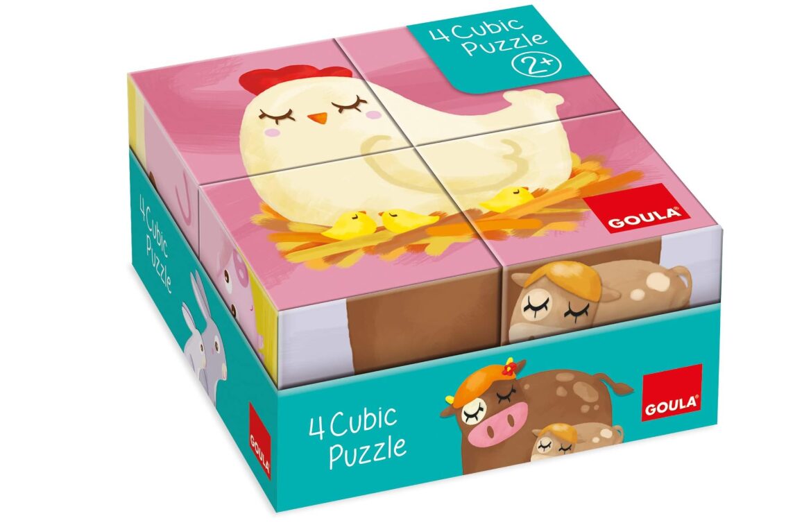 4 Cubic Puzle GOULA