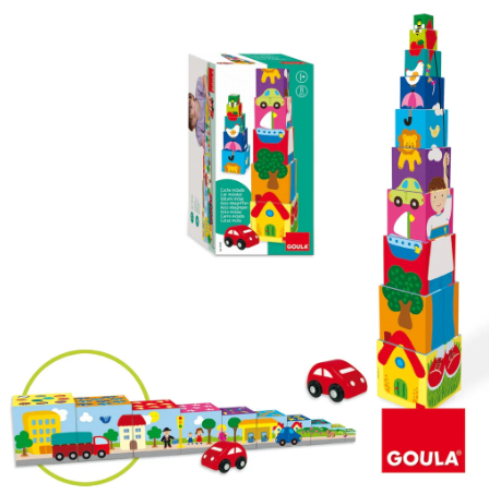 Cubos Apilables Coche GOULA - Imagen 3