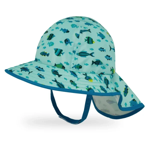 Infant SunSprout Hat - Little Fishies
