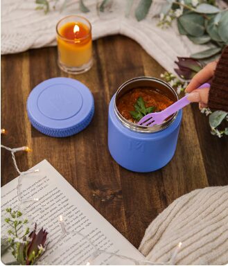 Montiico Insulated Food Jar 400ml- Splash - Imagen 2