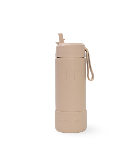 MontiiCo Fusion Drink Bottle Sipper 475ml - Sand
