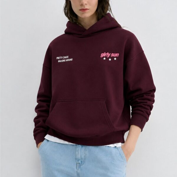 Hoddie Girly Sun - Cherry Coke