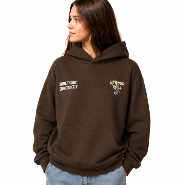 Hoddie Shine - Chili Brown