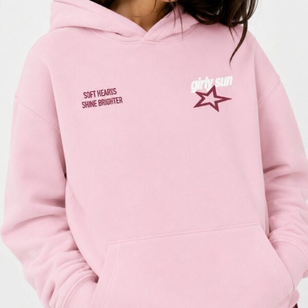 Hoddie Sparkle - Pink